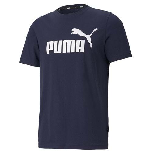 Puma 586666-06 Ess Logo Tee Tişort Erkek T-Shirt
