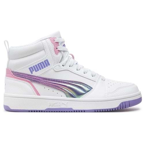 Puma Rebound V6 Mid Bouncy Sky Jr 398725-01 Boğazlı Unisex Spor Ayakkabı