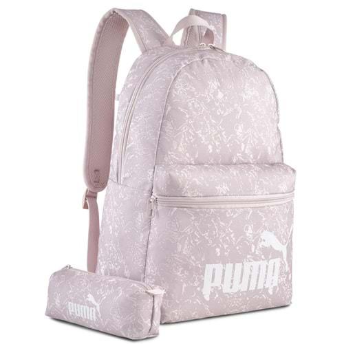 Puma Phase Aop BackPack Set 091733-01 Kalemlikli Çanta Unisex Sırt Çantası