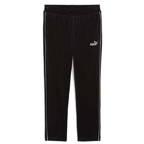 Puma ESS Elevated Velour Pants 689117-01 Kadife Erkek Eşofman Altı
