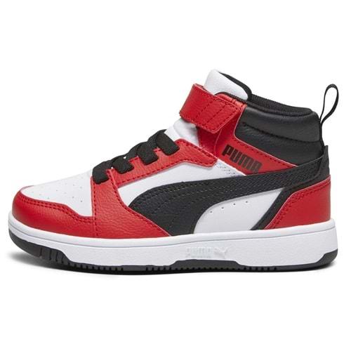 Puma Rebound V6 Mid AC+ PS 393832-03 Ortopedik Çocuk Spor Ayakkabı