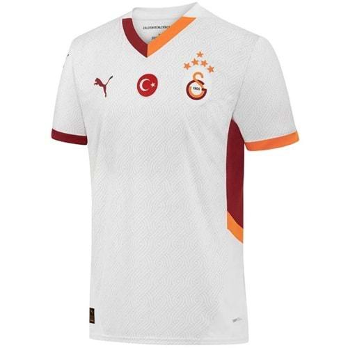 Galatasaray S.K. Beyaz Forma 24/25 Deplasman 5 Yıldızlı Erkek Forma