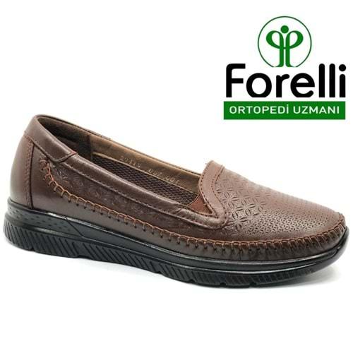 Forelli Eterna Hakiki Deri Ortopedik Comfort Kadın Casual Ayakkabı