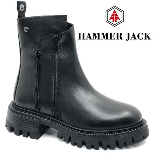 Hammer Jack 102-24675-Z Irene Hakiki Deri Postal Kadın Bot