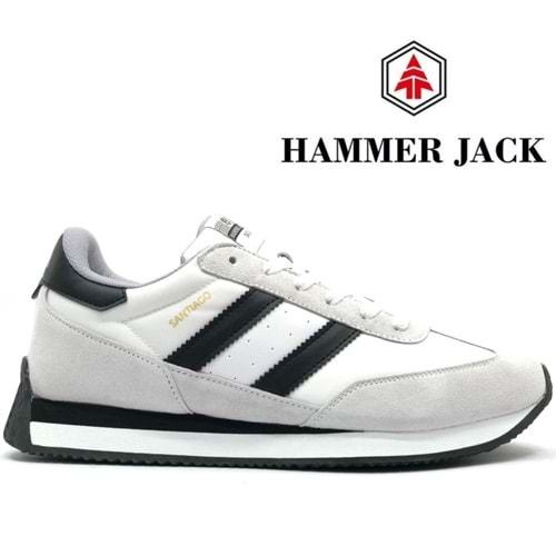 Hammer Jack 101-24985-M Santiago Deri Sneaker Erkek Spor Ayakkabı