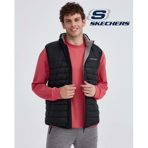 Skechers M Outerwear Padded Vest S232001-001 Erkek Yelek