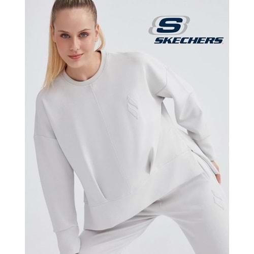 Skechers W Soft Touch Crew Neck S232186-811 Sweatshirt Kadın Sweatshirt