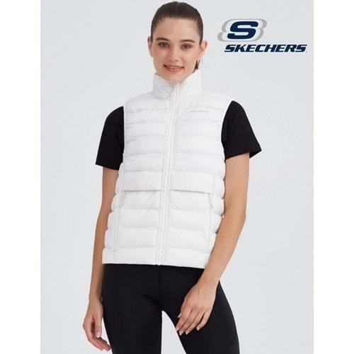 Skechers W Outerwear Padded Vest S231239-100 Kadın Yelek