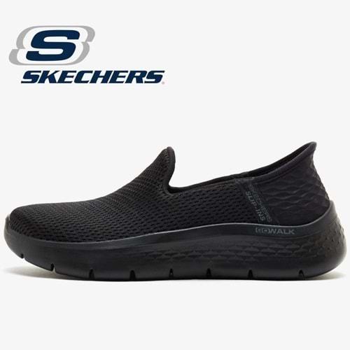 Skechers Go Walk Flex 124963TK-BBK Slip-İns Günlük Kadın Spor Ayakkabı