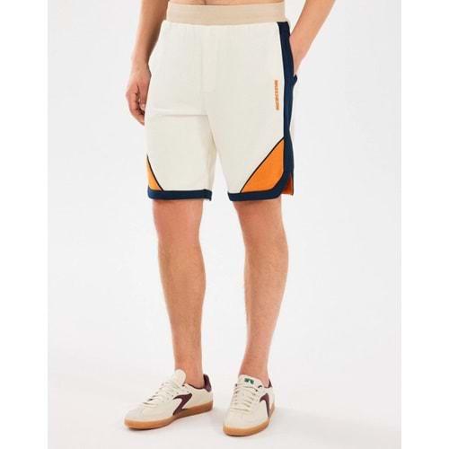 Skechers M Diagonal Lw Fleece Sweat Short S2510040-102 Erkek Şort