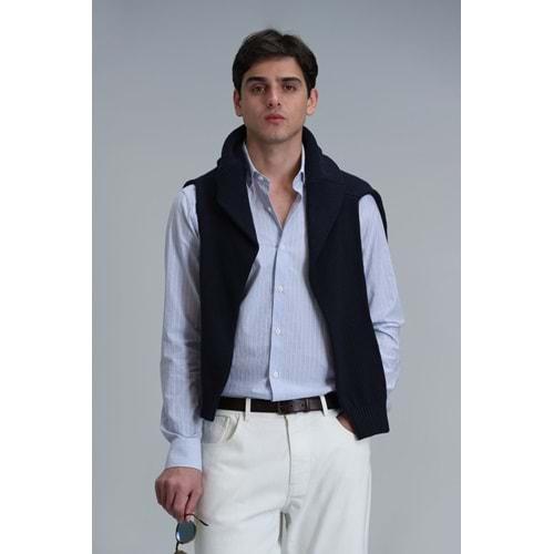 Lufian 111010606 Varda Erkek Basic Gömlek Comfort Slim Fit Erkek Gömlek