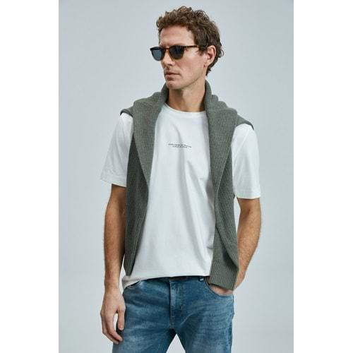 Lufian 111020242 Valor Modern Grafik T- Shirt Erkek Tişort