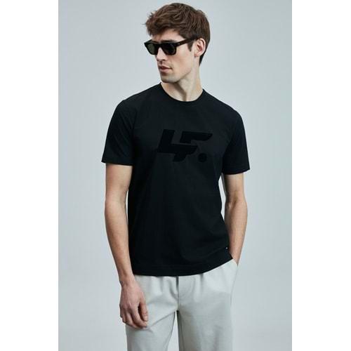 Lufian 111020243 Onıx Modern Grafik T- Shirt Erkek Tişort