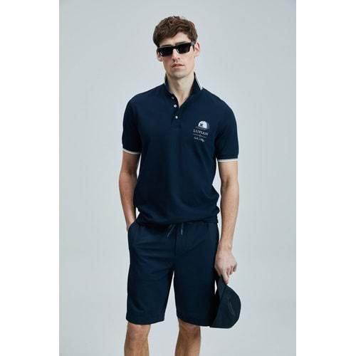 Lufian 111040223 Sandor Smart Polo Yaka Tişort Erkek T-Shirt