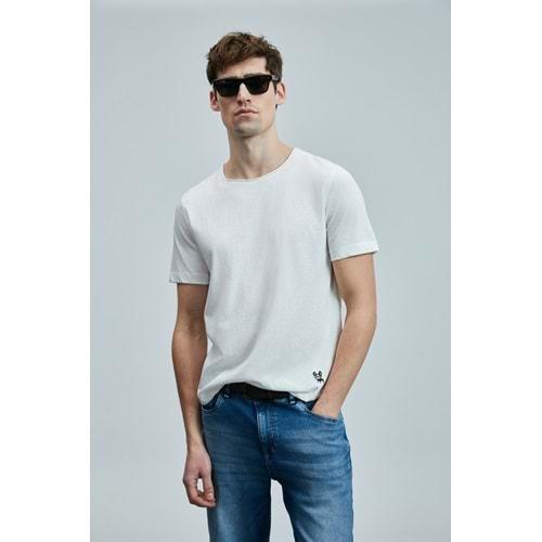 Lufian 111020259 Junya Erkek Basic Tişört Erkek T-Shirt