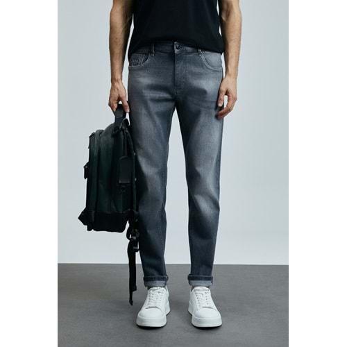 Lufian 111200208 Alfıdo Smart Jean Erkek Pantolon Slim Fit Erkek Kot Pantolon