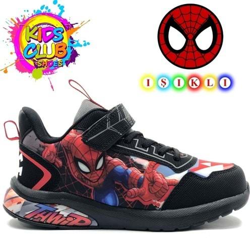 Spiderman Zamon Ortopedik Işıklı Erkek Çocuk Spor Ayakkabı