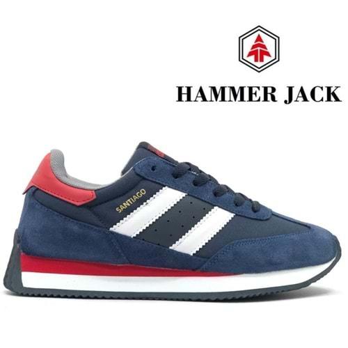 Hammer Jack 101-24985-M Santiago Deri Sneaker Erkek Spor Ayakkabı