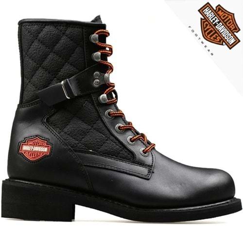 Harley Davidson 025G100078 New Worker Nubuk Deri Postal Kadın Bot