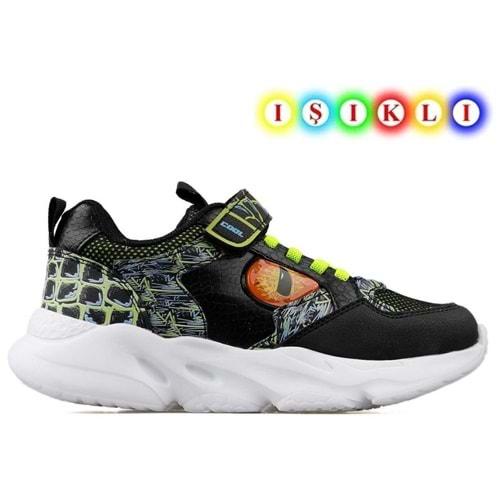 Cool crocodile Toyo Full Ortapedik Unisex Işıklı Göz Çocuk Spor Ayakkabı