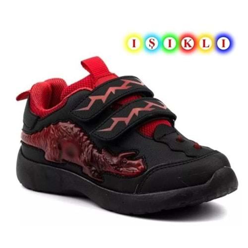 Cool Dinosaurs Işıklı Sneaker Ortapedik Çocuk Spor Ayakkabı