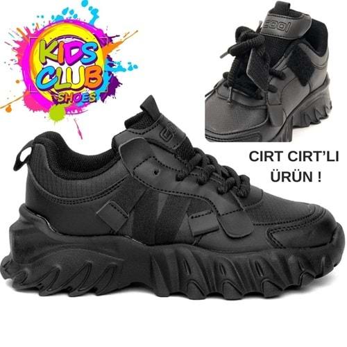 Cool Verom Bağcık Görünümlü Cırt Cırtlı Sneaker Ortopedik Çocuk Spor Ayakkabı