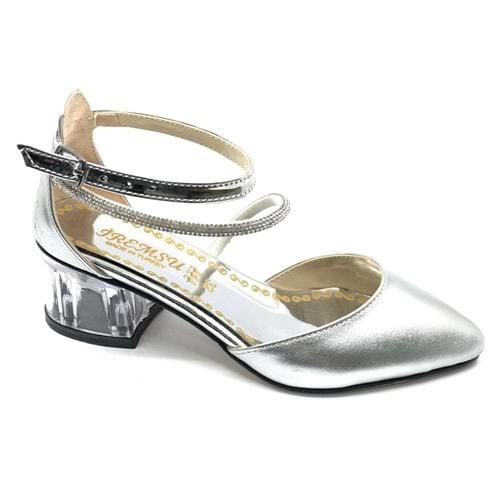 İremsu 8545111 Kız Çocuk Abiye Taşlı Topuklu Ayakkabı