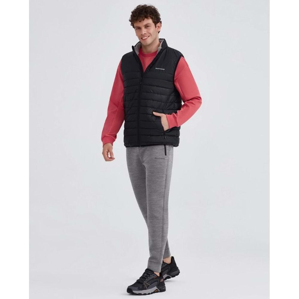 Skechers M Outerwear Padded Vest S232001-001 Erkek Yelek