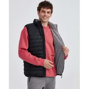 Skechers M Outerwear Padded Vest S232001-001 Erkek Yelek