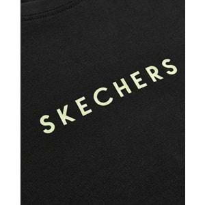 Skechers S242134-001 Graphic Tee Heavy Weight Oversize T-Shirt Tişort Erkek T-Shirt