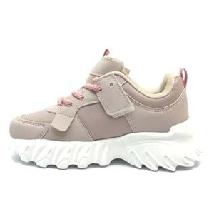 Cool Verom Bağcık Görünümlü Cırt Cırtlı Sneaker Ortopedik Çocuk Spor Ayakkabı